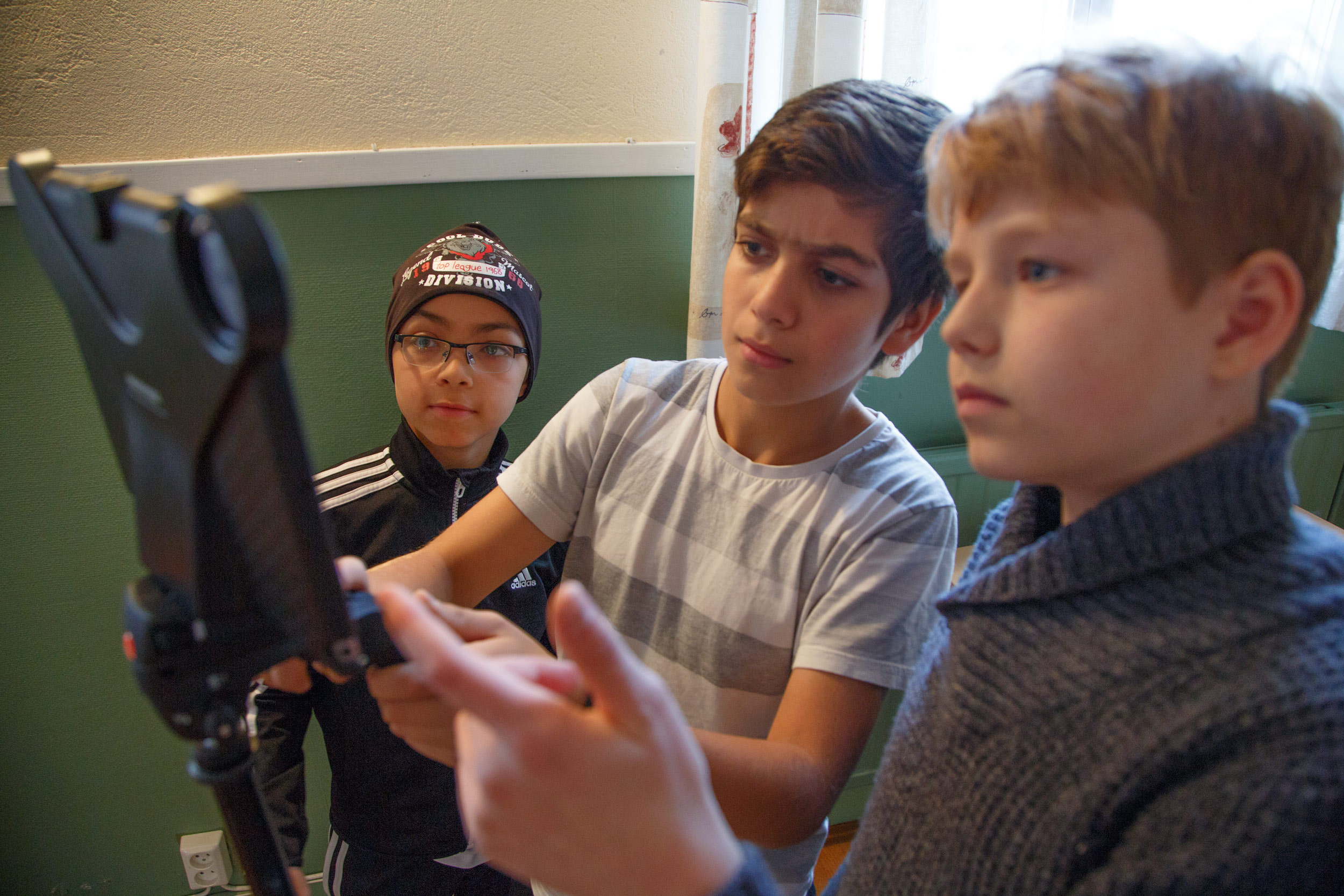 Julavslutning med filmkursen i Stjärnhov